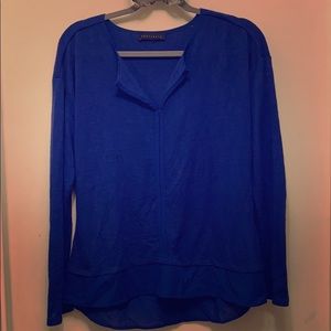 Dark blue blouse